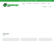 Tablet Screenshot of fuchsberger.com